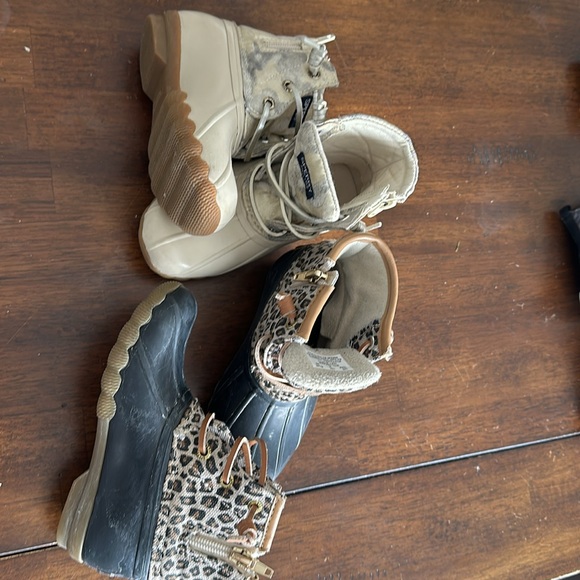 Sperry duck boots toddler size 10 - Picture 2 of 10